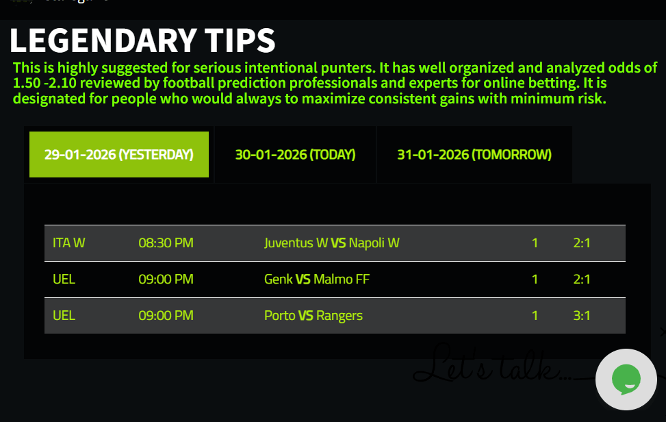Winning Football Tips