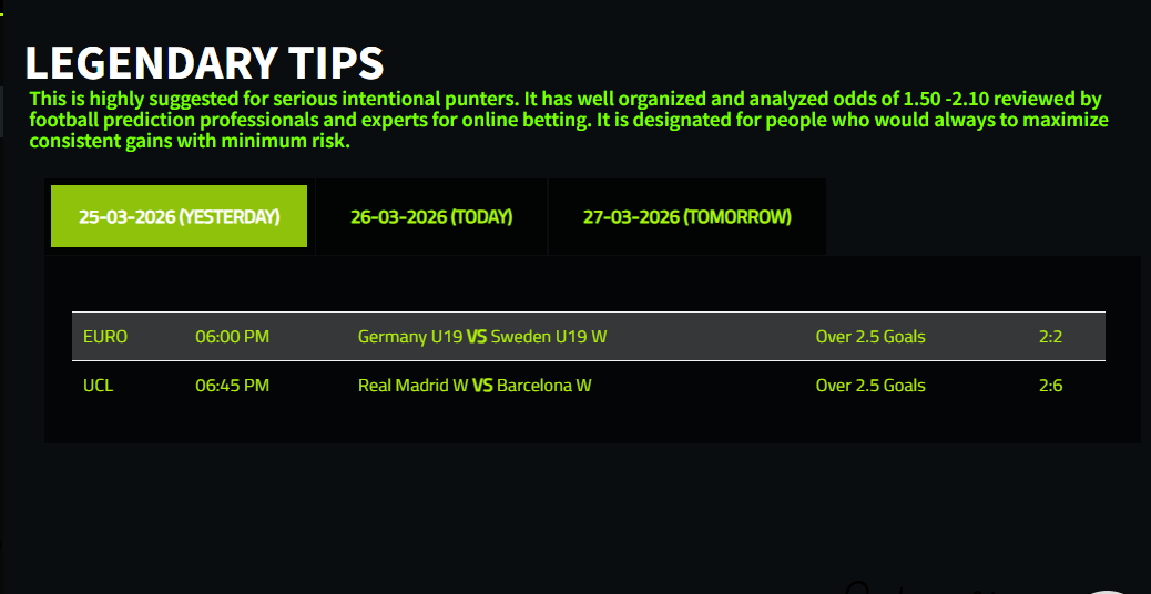 Winning Football Tips