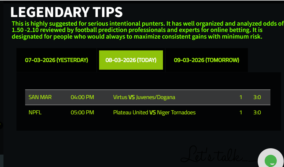 Winning Football Tips