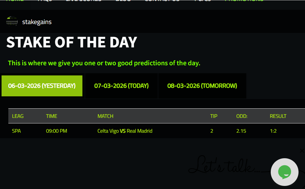 Winning Football Tips