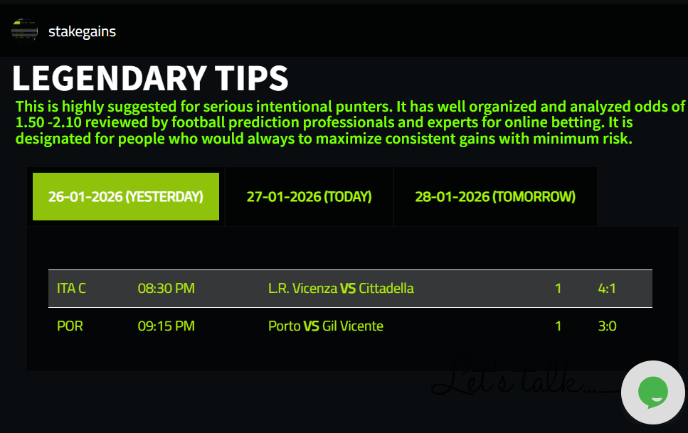 Winning Football Tips