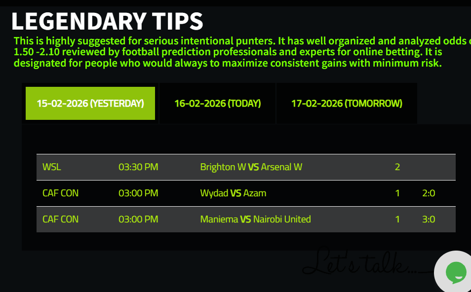 Winning Football Tips