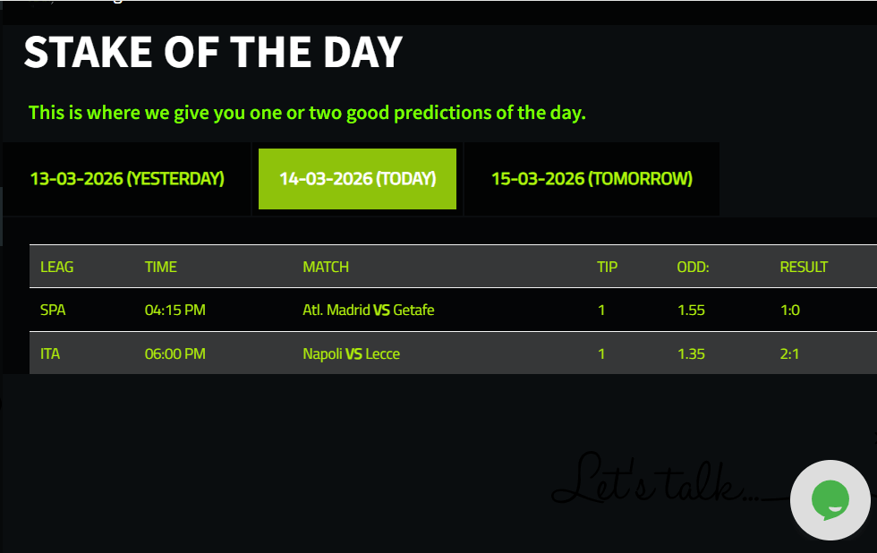 Winning Football Tips